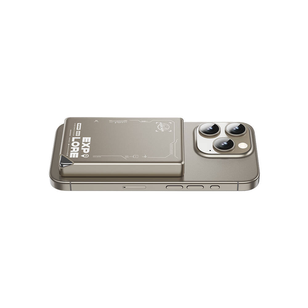 Wiwu Wi-P020 Ultra-Thin Explore Serisi Led Göstergeli Wireless M-safe Powerbank 15W 10000mAh Wiwu Wi-P020 Ultra-Thin Explore Serisi Led Göstergeli Wireless M-safe Powerbank 15W 10000mAh